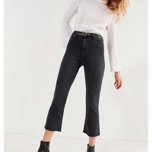 BDG Kick Flare High Rise Cropped Jean!